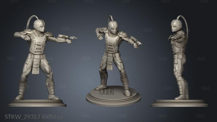 Cyrax Sektor Smoke stl model for CNC