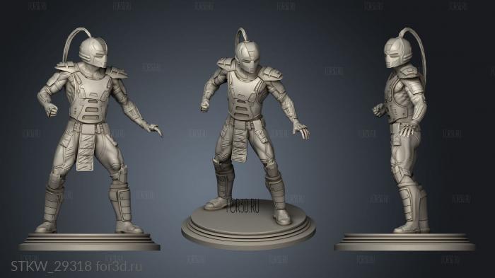 Cyrax Sektor Smoke stl model for CNC