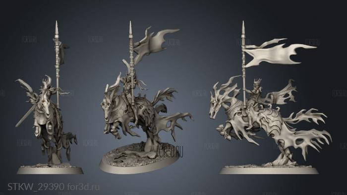 Vampire Knight Cavalry Mounted HI Exclu stl model for CNC