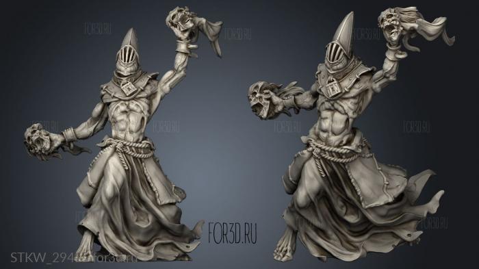 Dark Acolytes Occult assistant stl model for CNC