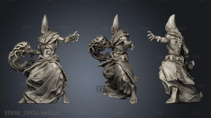 Dark Acolytes Occult assistant stl model for CNC