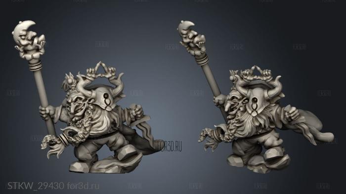 dark dwarf sorcerer warp hero legs stl model for CNC