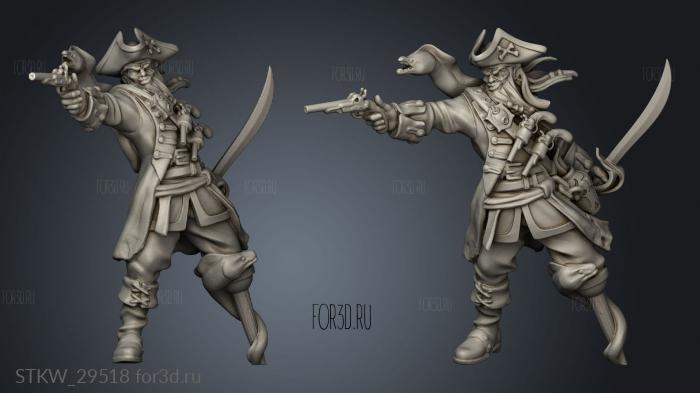 William Roberts With Gun Eel 3d stl модель для ЧПУ