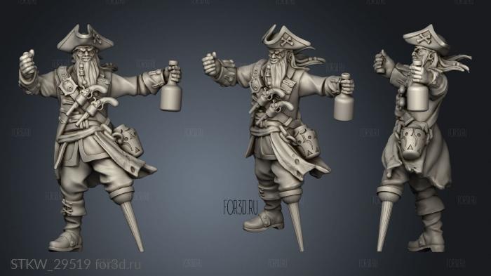 William Roberts With Rum 3d stl модель для ЧПУ