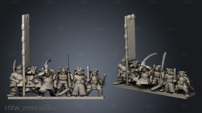 Samurai Ronin MIRROR 3d stl модель для ЧПУ