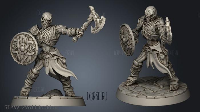 Lord Skutagaard Draugr 3d stl модель для ЧПУ