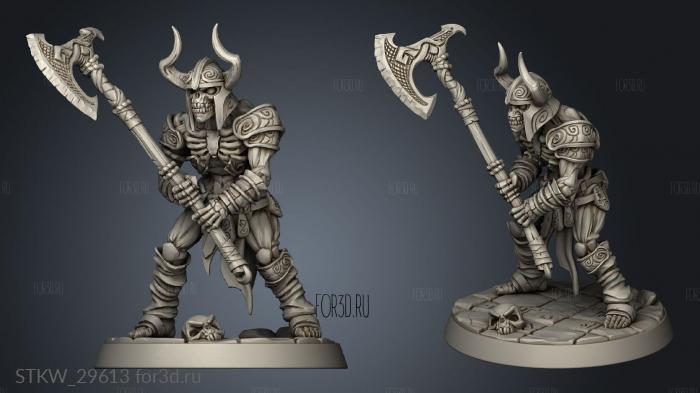 Lord Skutagaard Draugr 3d stl модель для ЧПУ