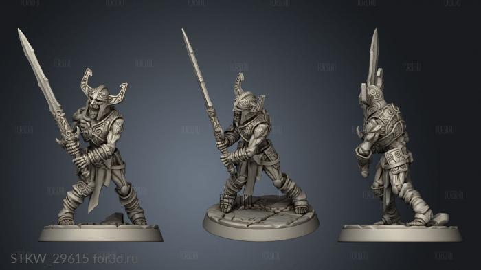 Lord Skutagaard Draugr 3d stl модель для ЧПУ