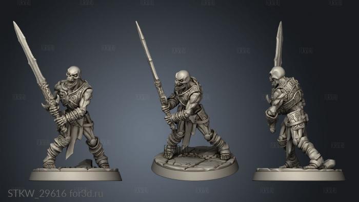 Lord Skutagaard Draugr 3d stl модель для ЧПУ