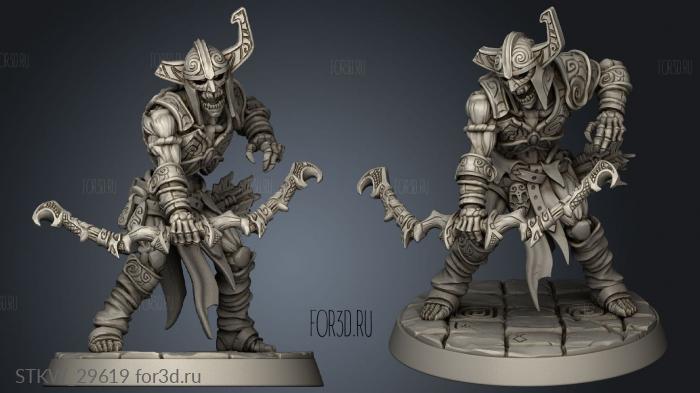 Lord Skutagaard Draugr 3d stl модель для ЧПУ