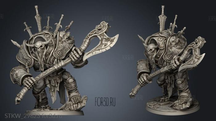 Lord Thane Hulgrof Drowned stl model for CNC