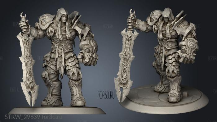 Darksiders War stl model for CNC
