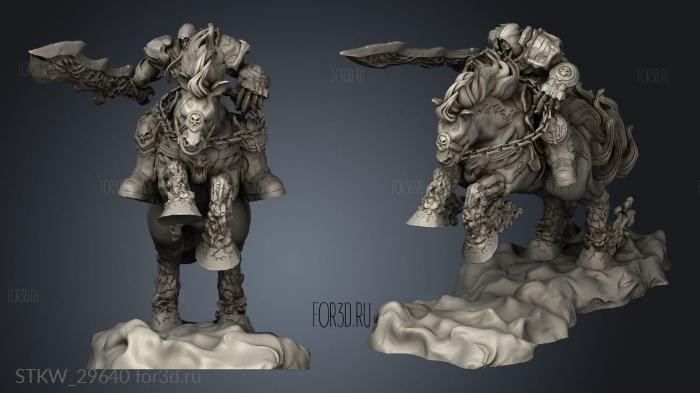 Darksiders War on Ruin Back stl model for CNC