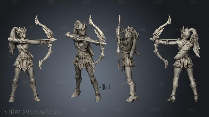 Daughter Artemis stl model for CNC