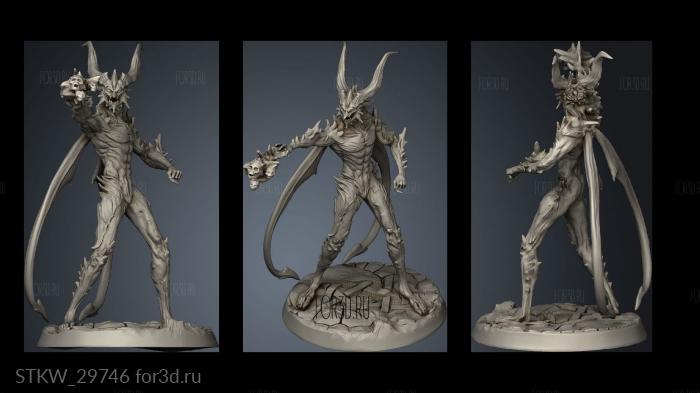 Deadly Sins Arch Devil Magic stl model for CNC