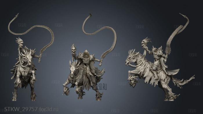 Deadly Sins Dullahan Rider Whip stl model for CNC