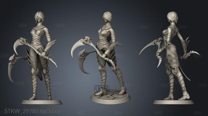 death deathcult sickles advance stl model for CNC