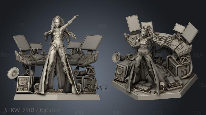 Death Vox Viv stl model for CNC