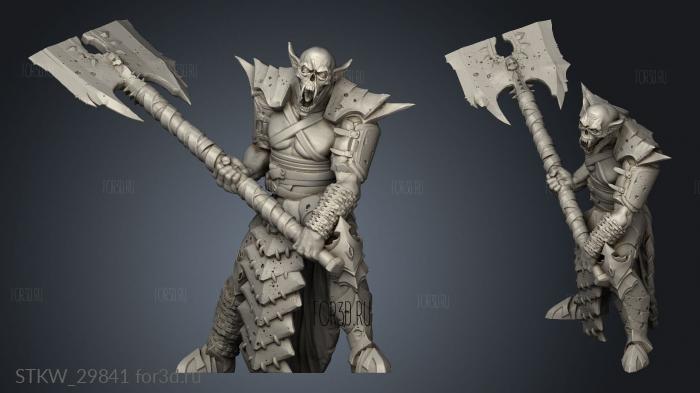 Death Titan stl model for CNC