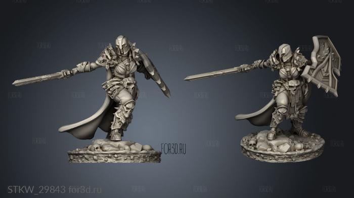 Deathcrowns Female stl model for CNC