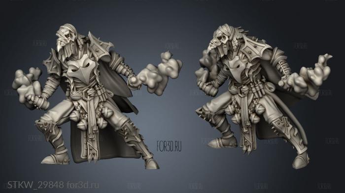 Deathknight Plaguebearers Male stl model for CNC