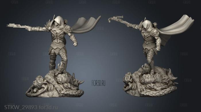 Demon Demon Er stl model for CNC