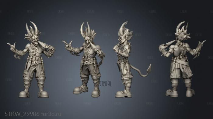 DEMONIC CIRCUS Knife thrower stl model for CNC