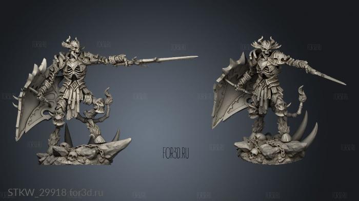 Demon Skulls stl model for CNC