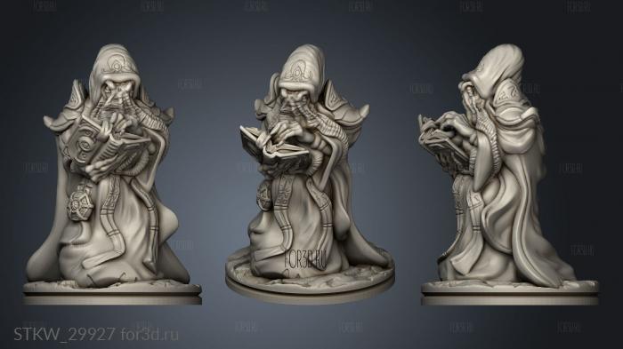 DEN ALIEN Mind HORRORS Horror Outcast Effects 3d stl модель для ЧПУ