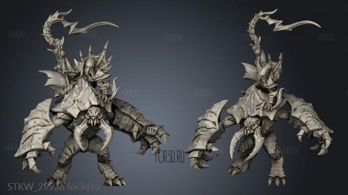 Depth Ones those on Hive Colossus ALL stl model for CNC