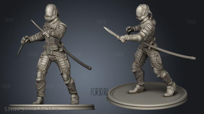 Desert Guard One stl model for CNC