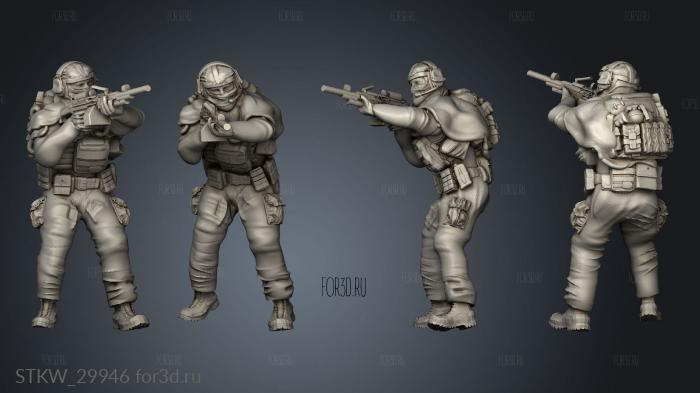 DESERT LMG Operator stl model for CNC