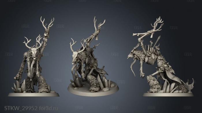 Deshee Wendigo Monsters stl model for CNC