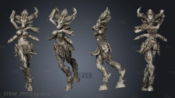 Desire Demon Three stl model for CNC