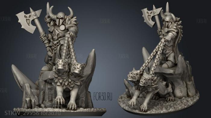 despoiler lord on foot stl model for CNC