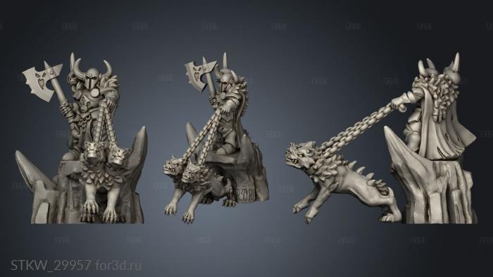 despoiler lord on foot stl model for CNC