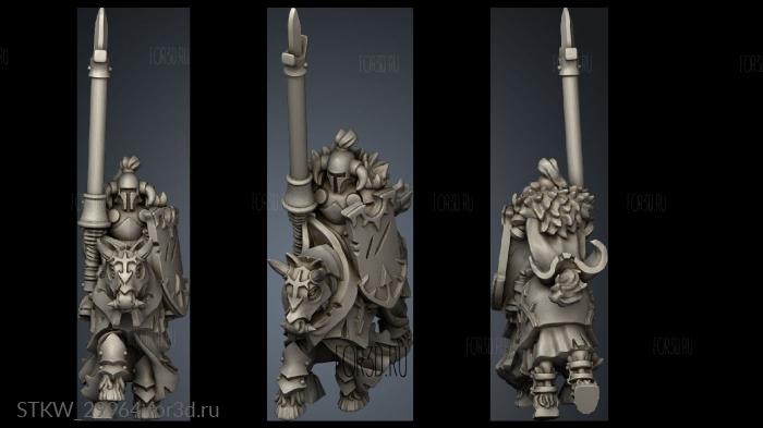 heavy cavalry knight stl model for CNC