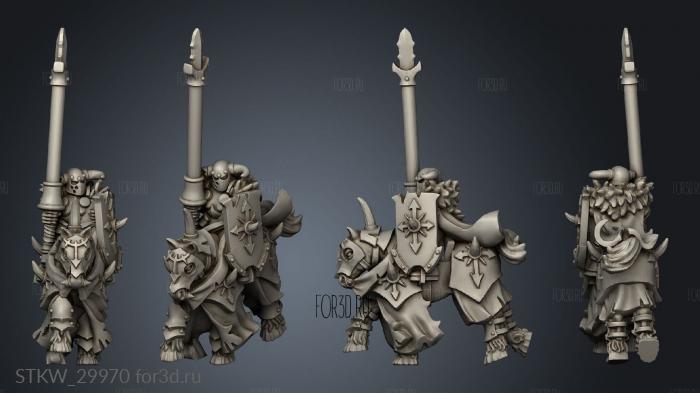 heavy cavalry knight stl model for CNC