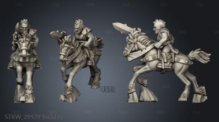 light cavalry 3d stl модель для ЧПУ