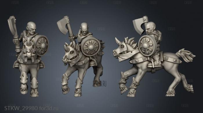 light cavalry 3d stl модель для ЧПУ