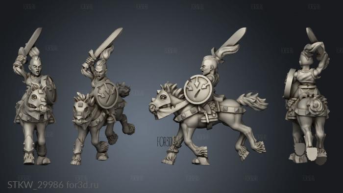 light cavalry 3d stl модель для ЧПУ