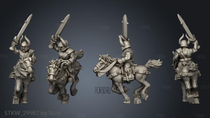 light cavalry 3d stl модель для ЧПУ