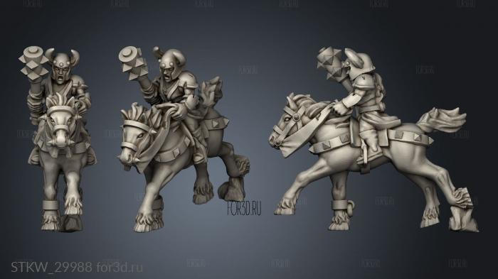 light cavalry 3d stl модель для ЧПУ