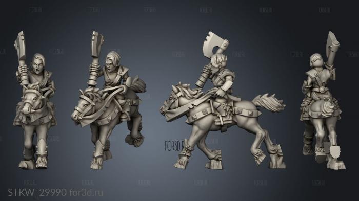 light cavalry 3d stl модель для ЧПУ