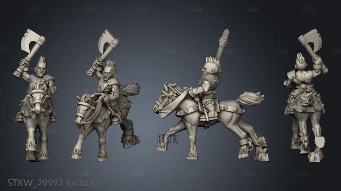 light cavalry 3d stl модель для ЧПУ