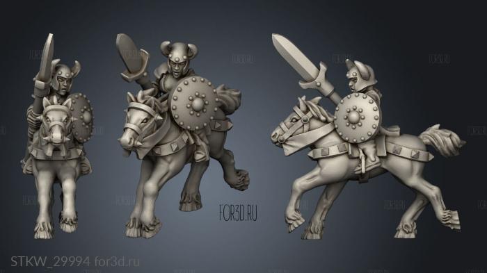 light cavalry 3d stl модель для ЧПУ