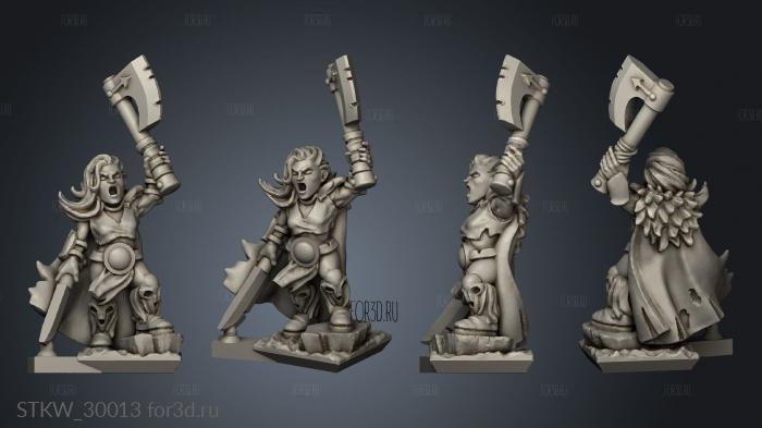 light infantry champion 3d stl модель для ЧПУ