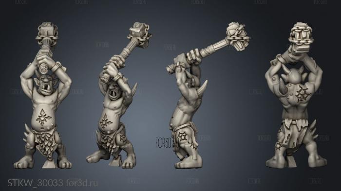 trolls troll 3d stl модель для ЧПУ