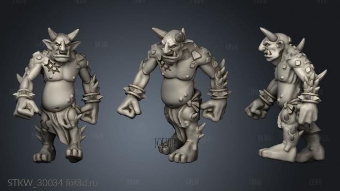 trolls troll 3d stl модель для ЧПУ