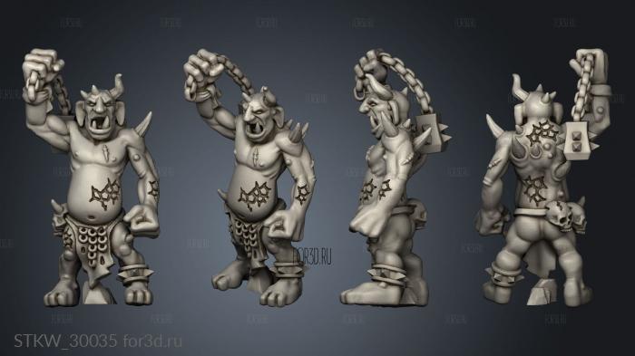 trolls troll stl model for CNC